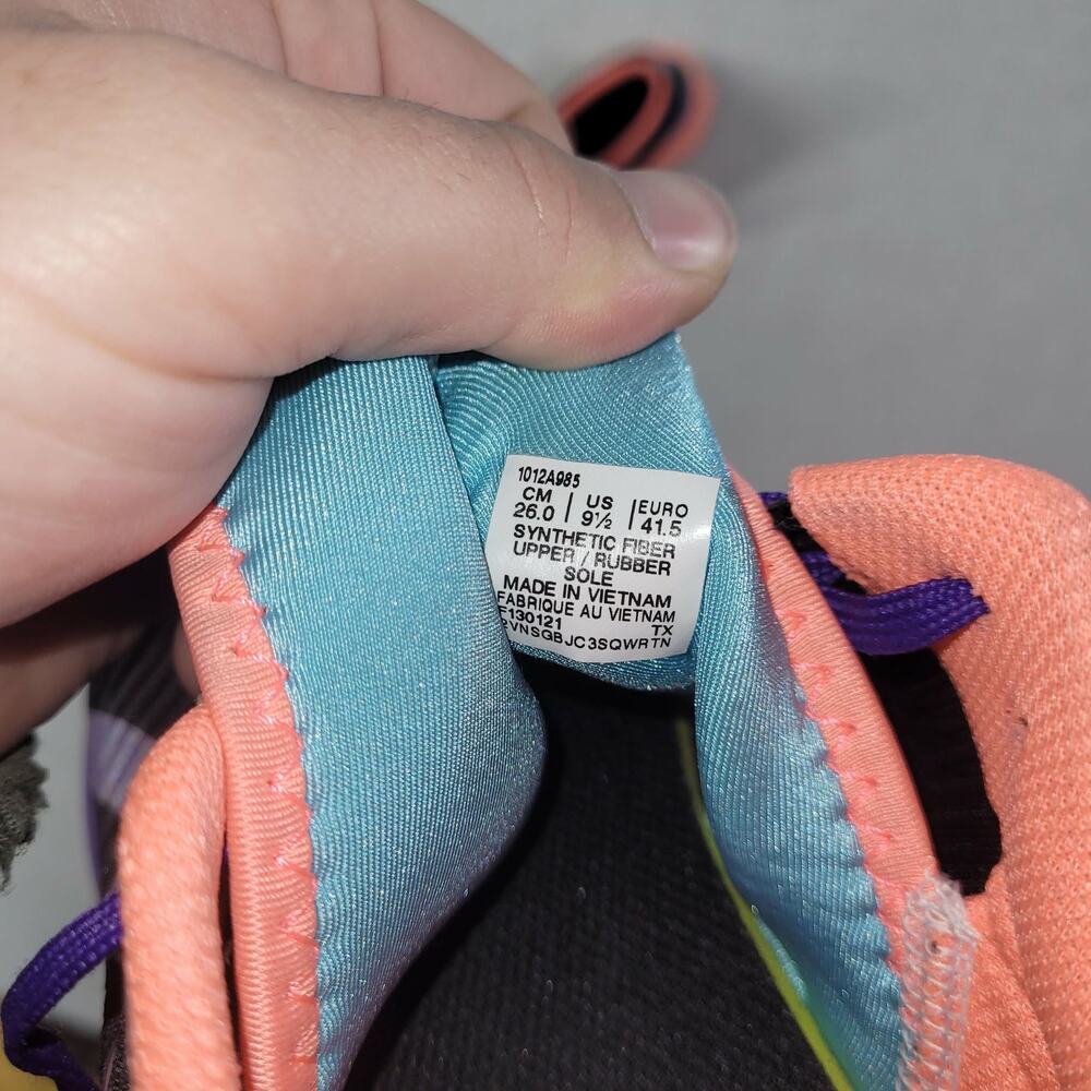 Asics Gel-Dedicate Pink Purple Black Women's Tennis Shoes 9.5 - Picture 8 of 8